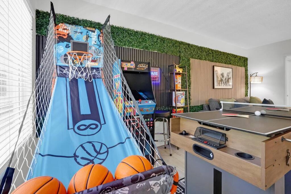 6Th Haven, Arcade, King Bed, Games, 1 Mile To Beaches Long Beach Buitenkant foto